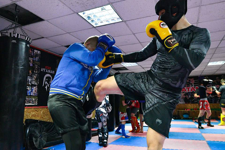 Удары ногами в муай тай