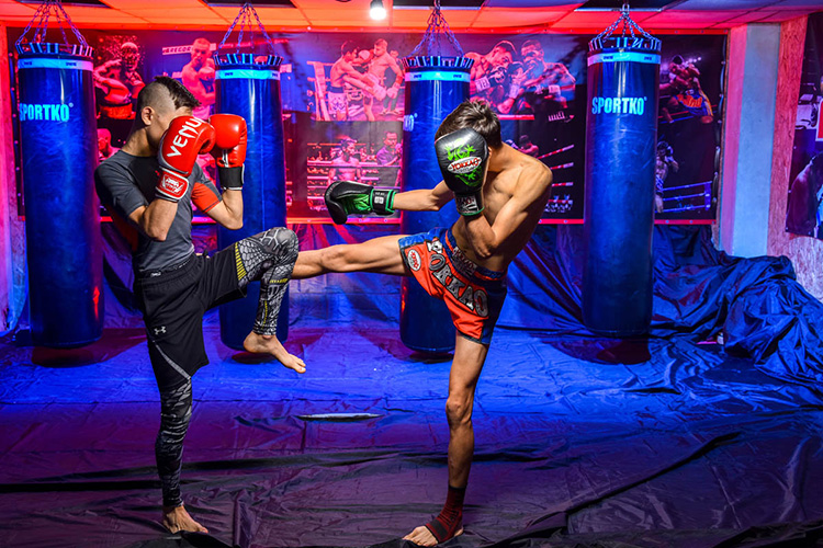 Комбинации муай тай