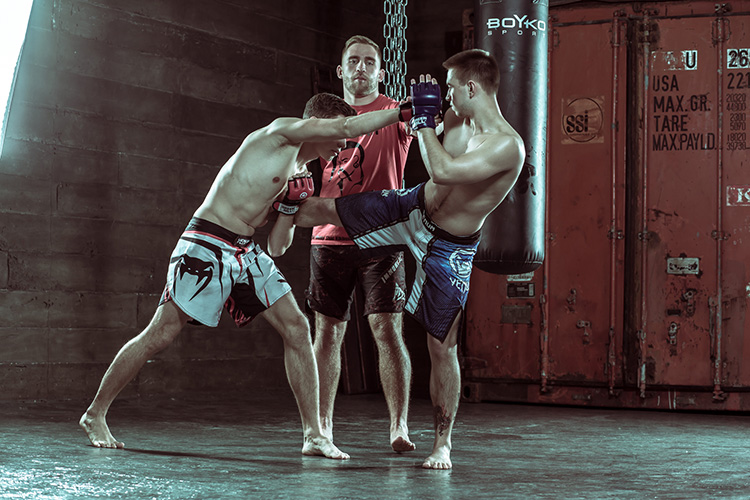 Удары в боевом самбо